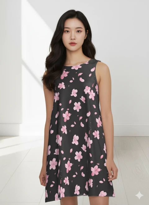 Falling Sakura Blossoms